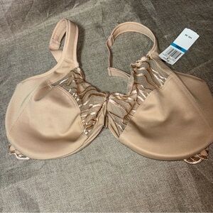 Paramour Angie Front Hook Minimizer Bra Size 36DDD NWT